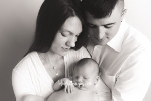 Newborn Photographer Fairfax VA Baby with Family